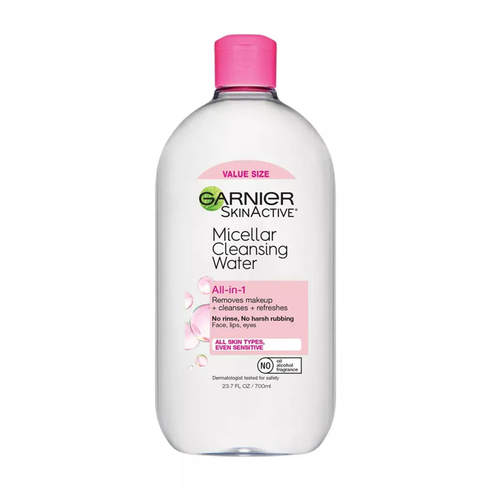 Garnier SkinActive Micellar Cleasing Water, All in 1 Makeup Remover And Cleanser, 23.7 Oz